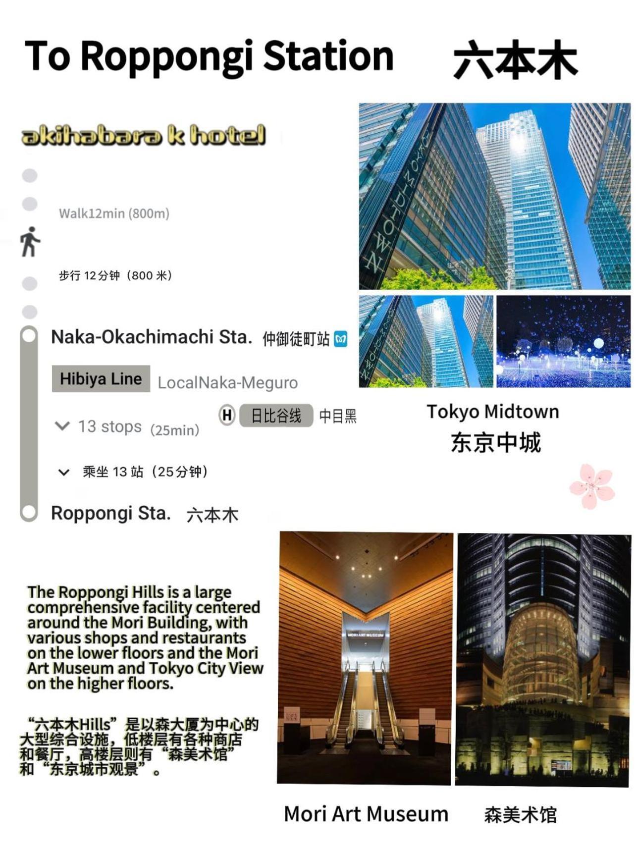 Апартаменты Akihabara K Токио Экстерьер фото
